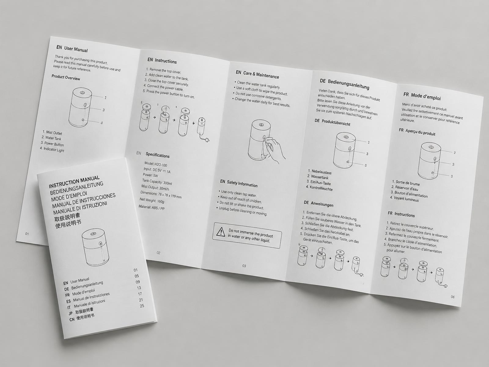 Product Manuals & Inserts